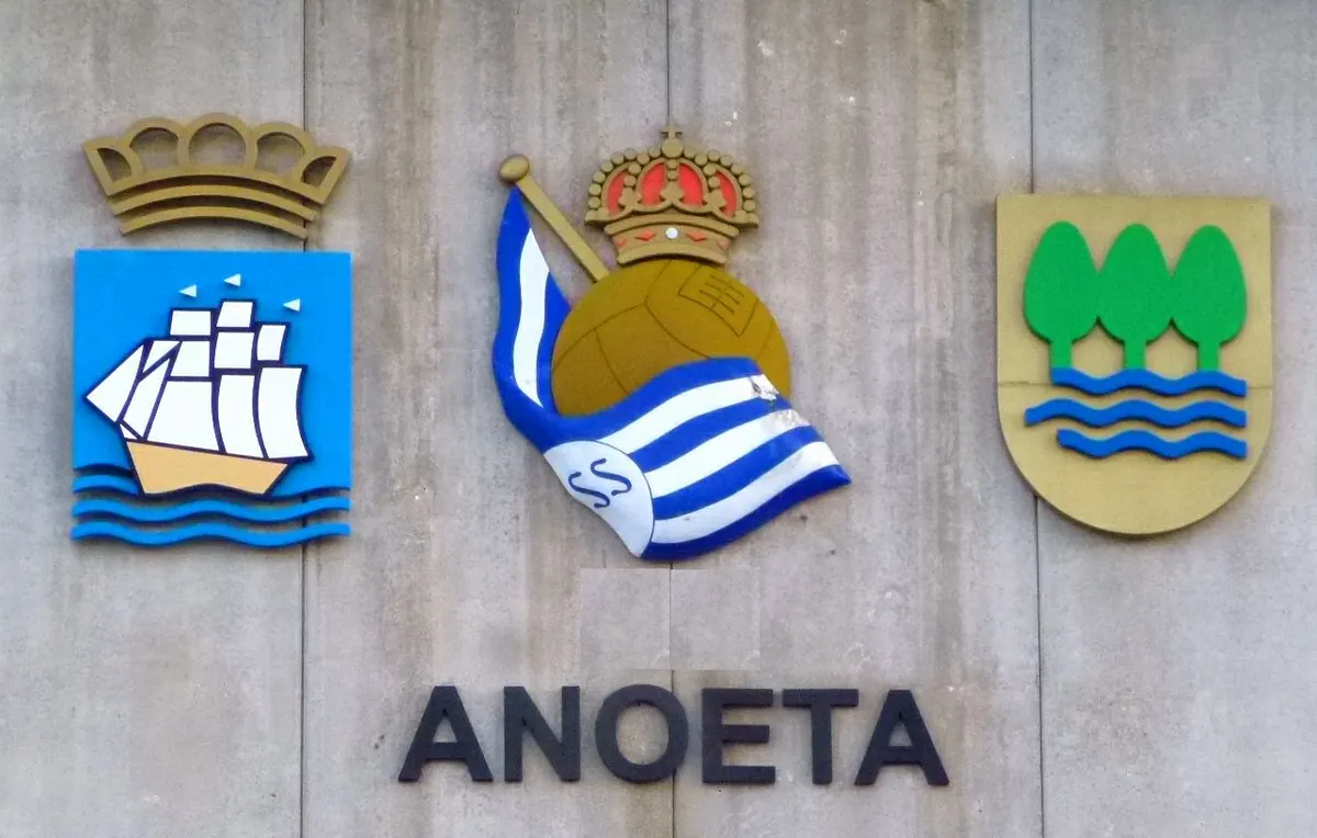 Stadion Anoeta, San Sebastián — arhivska fotografija