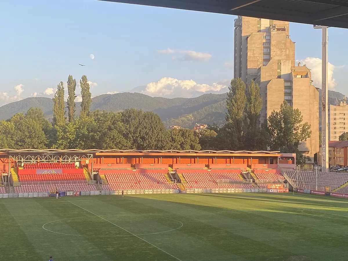 Stadion Bilino polje, Zenica — arhivska fotografija