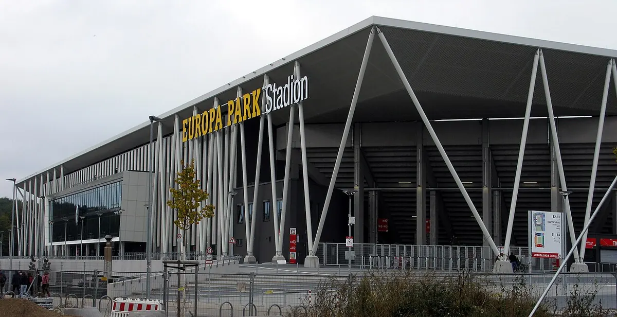 Europa-Park Stadion, Freiburg — arhivska fotografija