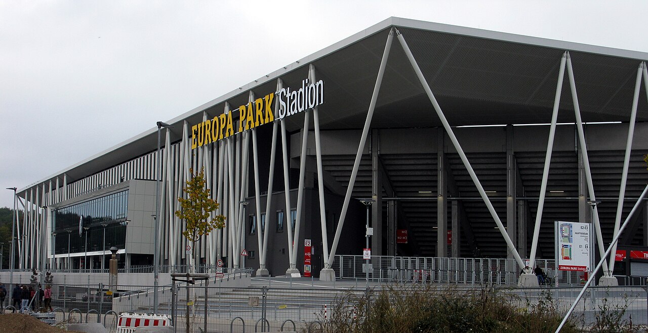 Europa-Park Stadion, Freiburg — arhivska fotografija