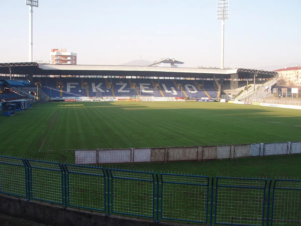 Stadion Grbavica, Sarajevo — arhivska fotografija