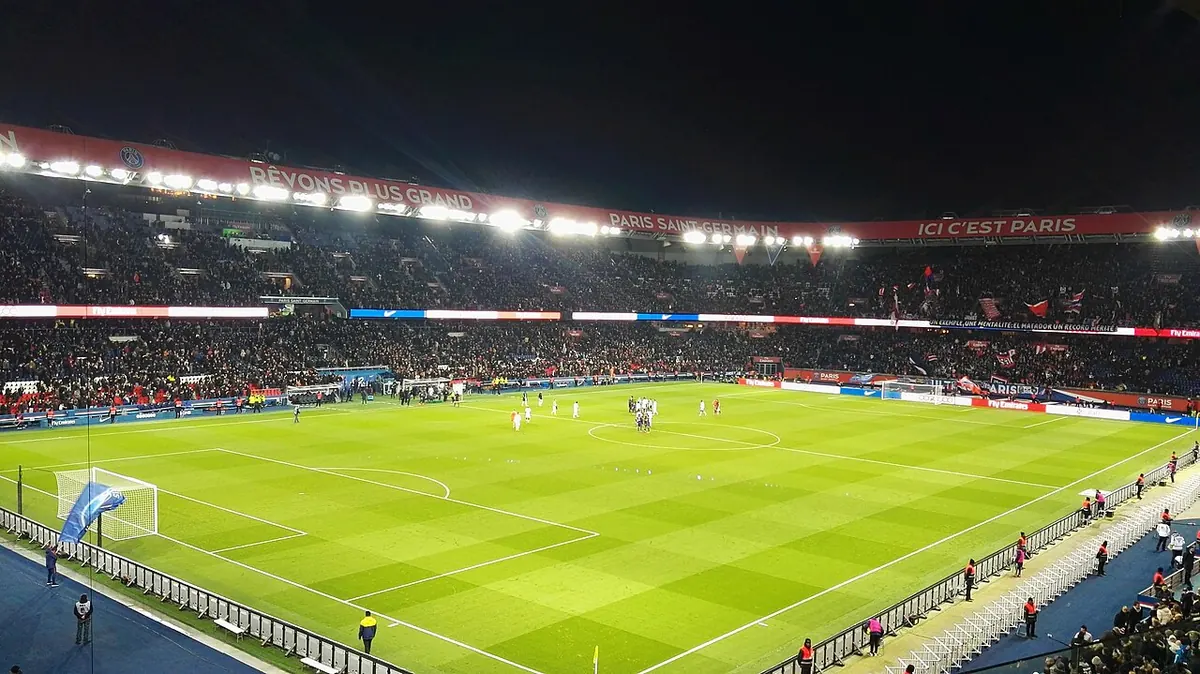 Parc des Princes, Pariz — arhivska fotografija